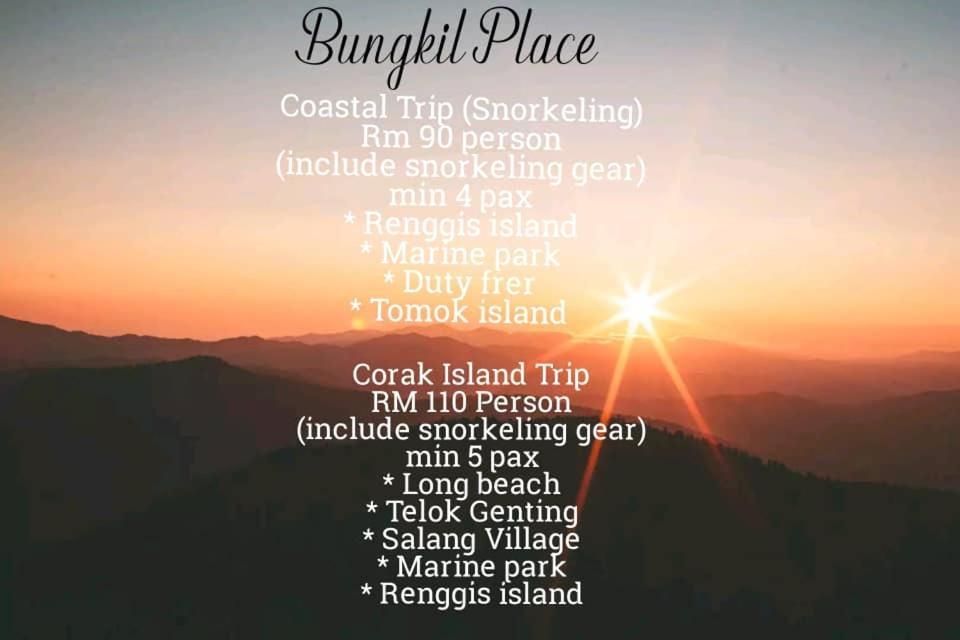 Bungkil Place Hotel Tioman Eksteriør billede